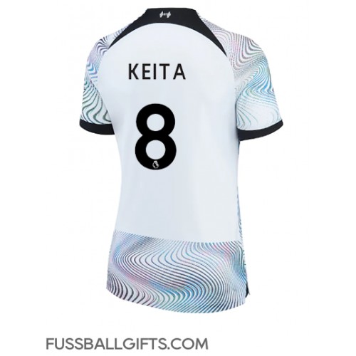 Liverpool Naby Keita #8 Fußballbekleidung Auswärtstrikot Damen 2022-23 Kurzarm